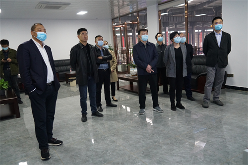 2021-11-20省發(fā)改委來張家界萬眾實(shí)業(yè)集團(tuán)有限公司調(diào)研工作(省辦公室主任夏文斌、市發(fā)改委黨組書記龍維務(wù)）